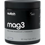 SWITCH NUTRITION Mag3 100% Pure Magnesium L-Threonate 90 Caps