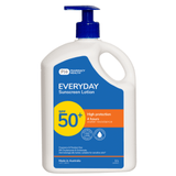 Pharmacy Health SUNSCREEN EveryDAY lotion SPF50+ 1 litre bottle