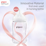 Pigeon SofTouch 3 T-Ester Nursing Bottle - Leaf 300ML