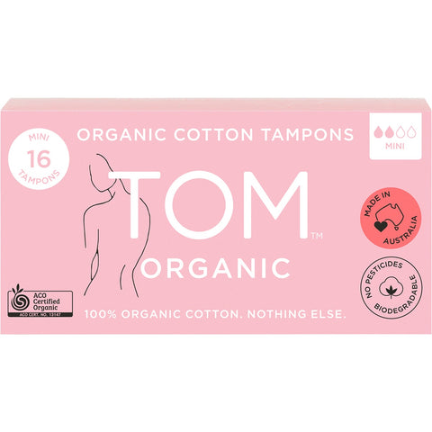 TOM ORGANIC Tampons Mini 16