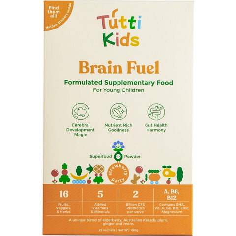 Tutti Kids Brain Fuel Sachets 100g