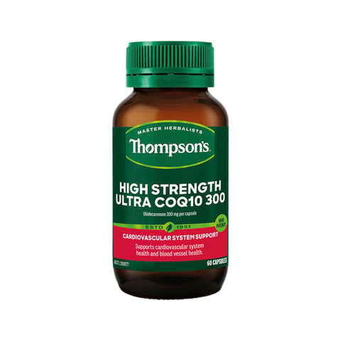 Thompson’s High Strength Ultra CoQ10 300mg 60 Caps