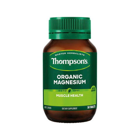 Thompson's Organic Magnesium 50 Tablets