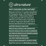 Ultra Nature Muscle Health & Pain + Inflammation Relief 60