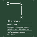 Ultra Nature Skin Clear 30 Chewable Tablets