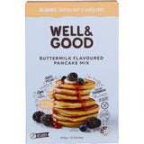 Well & Good Buttermilk Flavoured Pancake Mix 2x200g