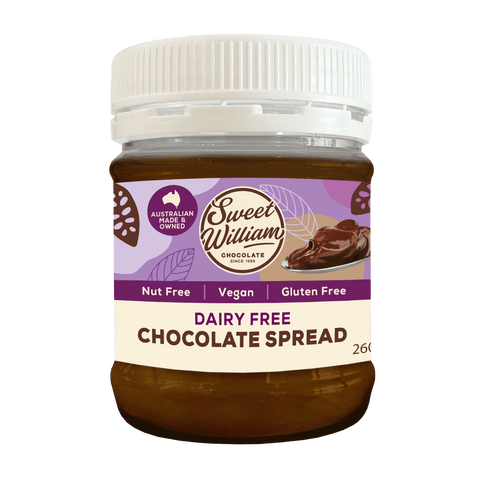 Sweet William Chocolate Spread 260g Pack of 6