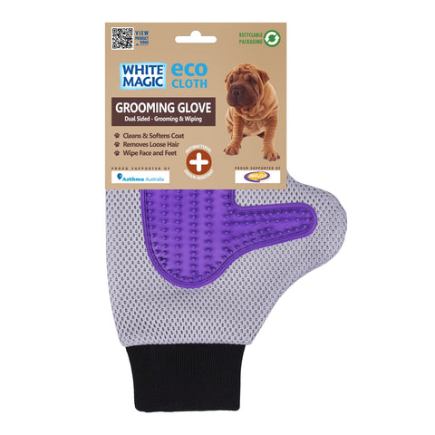 White Magic Grooming Glove 1Pk