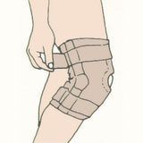 Body Assist Elastic Hinged Knee Support