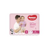 Huggies Ultra Dry Nappies Girl Size 5 (13-18kg) 16 Pack