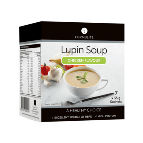 Formulite Lupin Soup Chicken Flavour 7 sachets x 35g