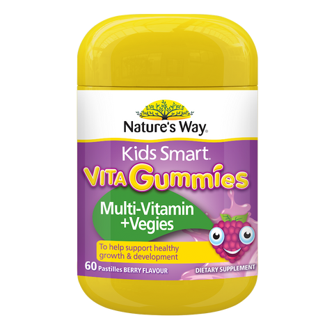 Nature's Way Kids Smart Vita Gummies Multi Vitamin & Vegies 60 Gummies