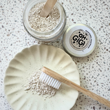 Ohgigi Tooth Powder + Hydroxyapatite Flavour-free Brush 40g