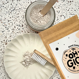 Ohgigi Tooth Powder + Hydroxyapatite Flavour-free Brush Refill 100g