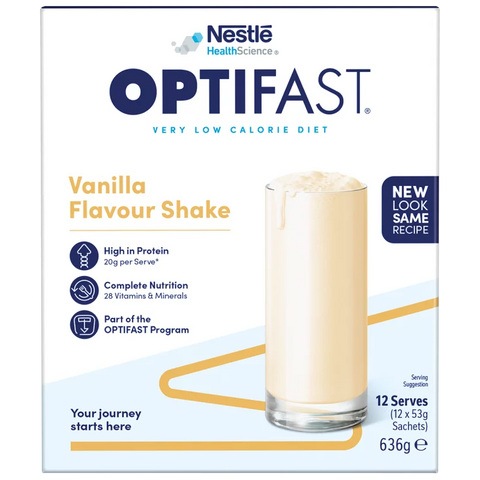 Optifast VLCD Shake Vanilla 12 x 53g