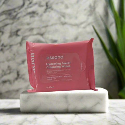 Essano Rosehip Gentle Cleansing Facial Wipes 20 Wipes