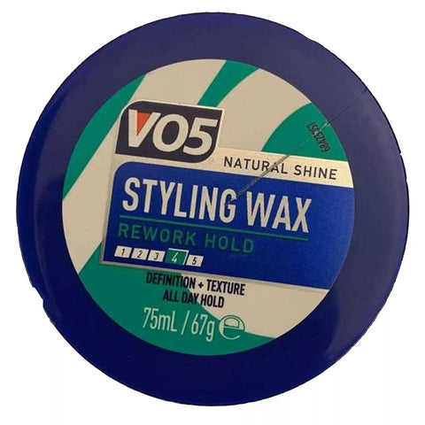 VO5 Groomed Styling Wax For Hair Care 75 ml