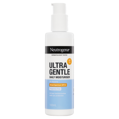 Neutrogena Ultra Gentle Daily Moisturiser SPF15 100mL