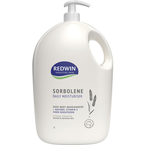 REDWIN SORBOLENE MOISTURISER WITH VITAMIN E 2 LITRE