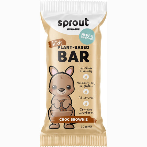 Sprout Kids Bar Choc Brownie Bar 30g