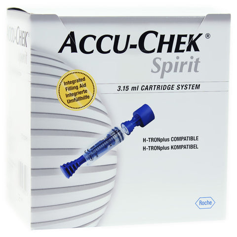 Accu-Chek Spirit Cartridge 3.15ml 25 Pack