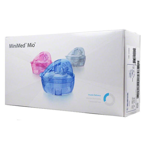 Minimed Paradigm Mio Infusion Set Blue 6mm 80cm 10PK