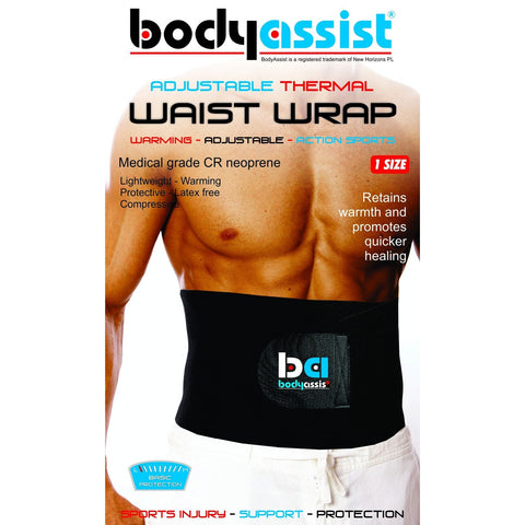 Body Assist Thermal Waist Belt Wrap - One Size