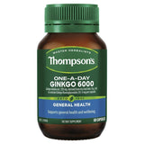 Thompson's One-A-Day Ginkgo 6000mg 60 Capsules