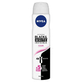 Nivea for Women Deodorant Aerosol Black & White Invisible Clear 250ml