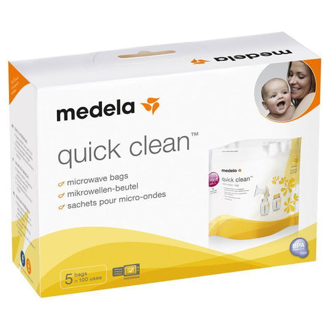 Medela Quick Clean Microwave Bags 5 Pack