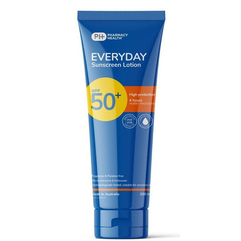 Pharmacy Health Sunscreen  Everyday Lotion Spf50+ 200ml