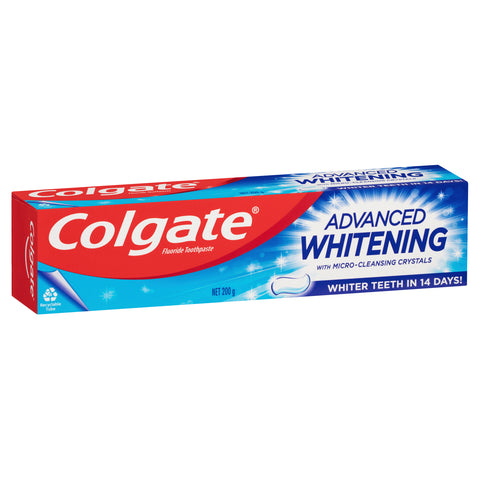 Colgate Advanced Whitening Toothpaste 200g