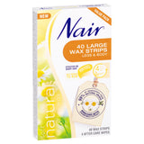 Nair Soft Natural Wax 40 Large Strips