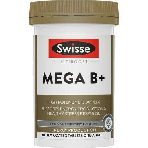 Swisse Ultiboost Mega B+ 60 Tablets