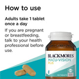 Blackmores Macu Vision Plus 120 Tablets