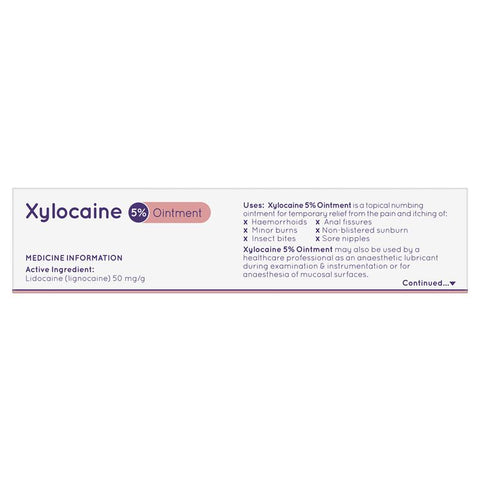 Sore Nipples Pain Relief - Xylocaine (Lidocaine)