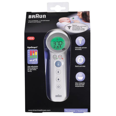 Braun Touchless + Forehead Thermometer BNT 400
