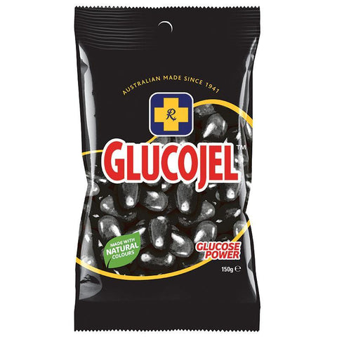 Glucojel Jellybeans Black 150g