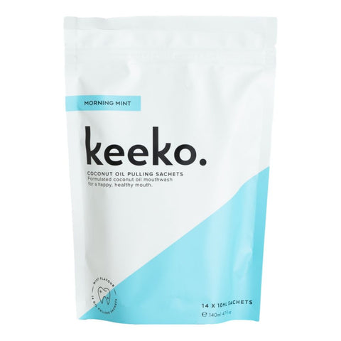 Keeko Morning Mint Oil PullingSachet 140ml