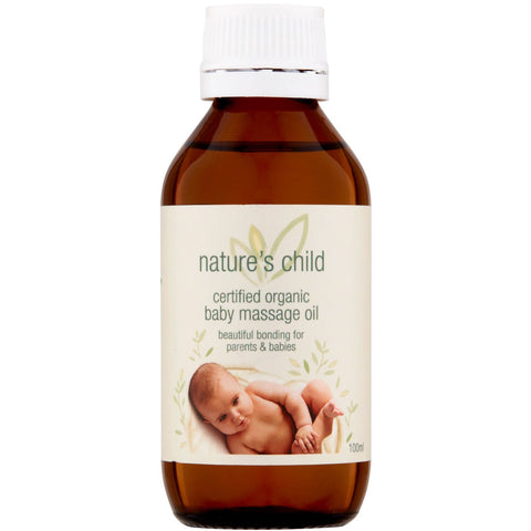 Nature's Child Baby Massage Oil Organic 100ml