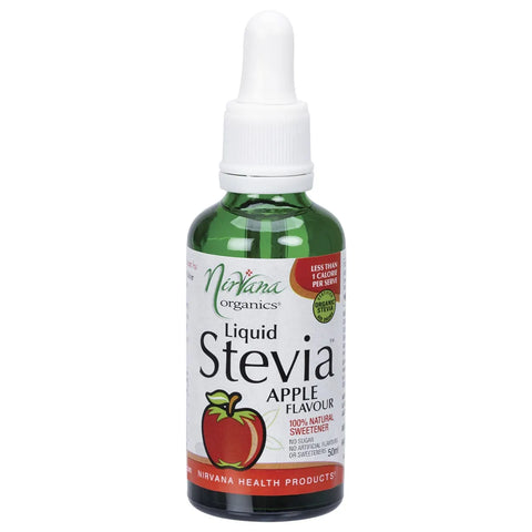 NIRVANA ORGANICS Liquid Stevia Apple 50ml