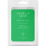 Vanilla Mozi Bite-Proof Soy Wax Melts Vanilla & Spearmint 6pk