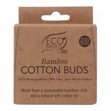 White Magic Eco Basics Bamboo Cotton Buds 200 buds Pack of 6