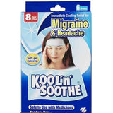 Kool n Soothe Migraine Relief 6 sheets