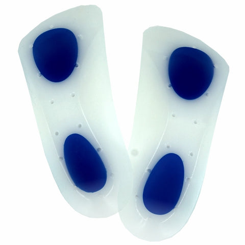 Body Assist Medical Gel Footbeds - Heel to Ball (3/4 Pair)