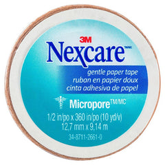 Nexcare Micropore Gentle Paper Tape Tan 12.7mm x 9.14m